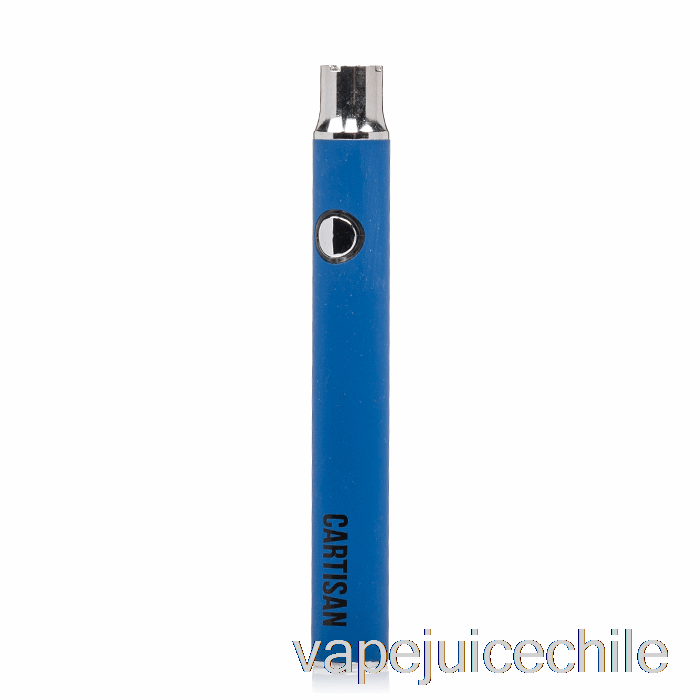 Vape Vhile Botón Artesanal Vv 350 510 Batería Azul
